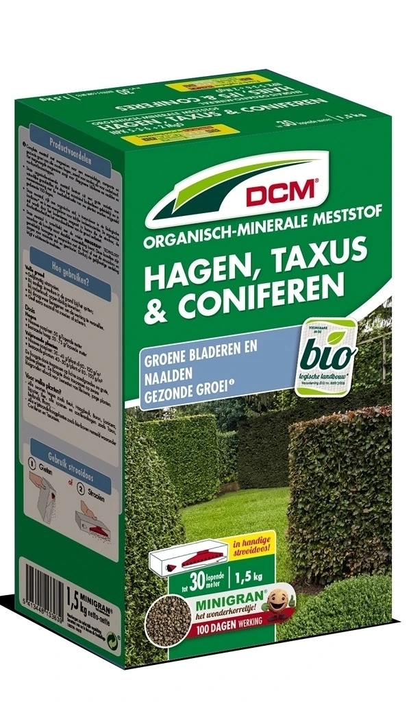 DCM Meststof Hagen,Taxus & Coniferen 3 DCM Meststof Hagen,Taxus & Coniferen